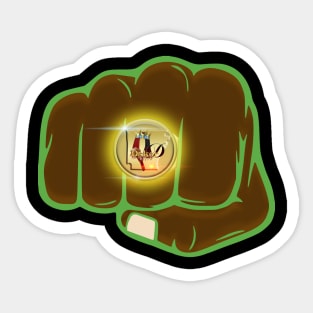 Green Lantern Style Sticker